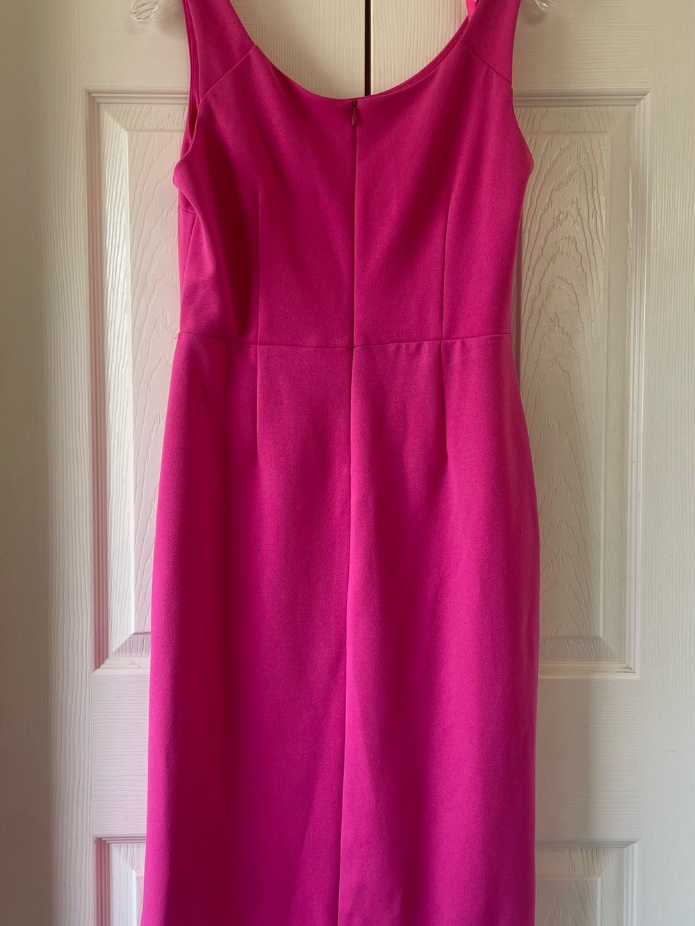 Betsey Johnson Pink Sheath Dress | Sleeveless Scoop Neck | Size 6 - Picture 3 of 9